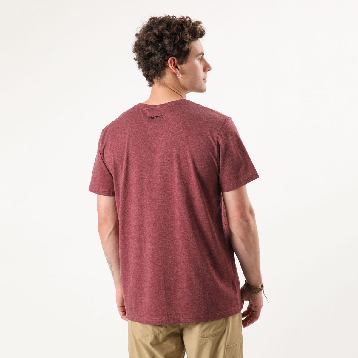 MARMOT - Polera Hombre Marmot Logo Tee