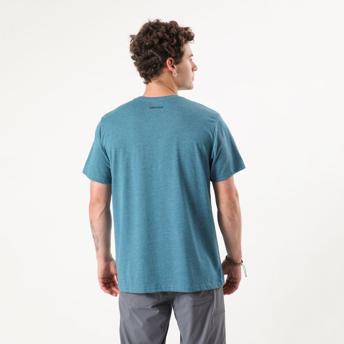 MARMOT - Polera Hombre Marmot Chest Logo Tee