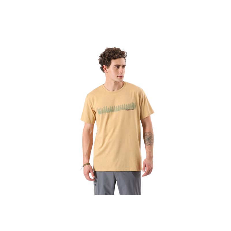 MARMOT - Polera Hombre Marmot Forest Tee