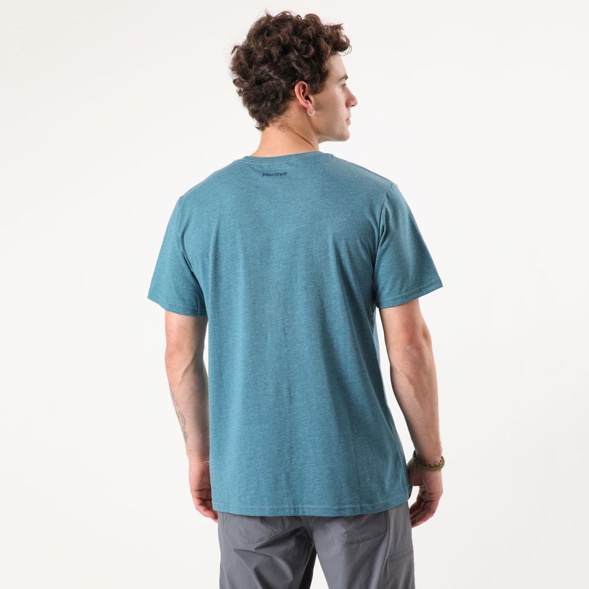MARMOT - Polera Hombre Marmot Logo Tee