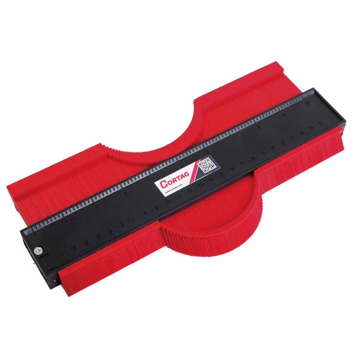 CORTAG - MEDIDOR DE  CONTORNO PLASTICO  10" 25CM