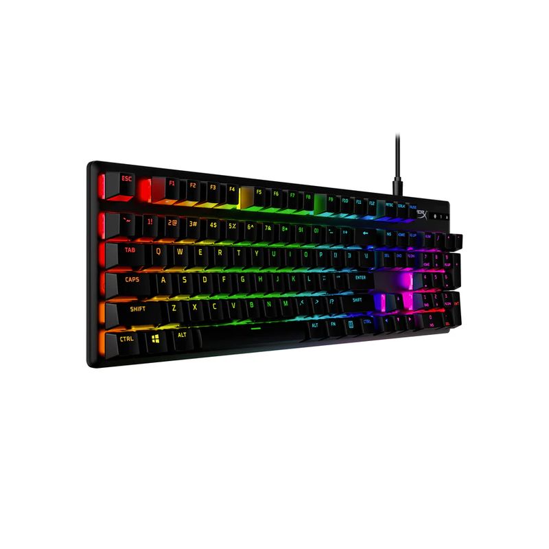 HYPERX - Teclado Gamer Hyperx Alloy Origins PBT RGB Switch Red Ingles