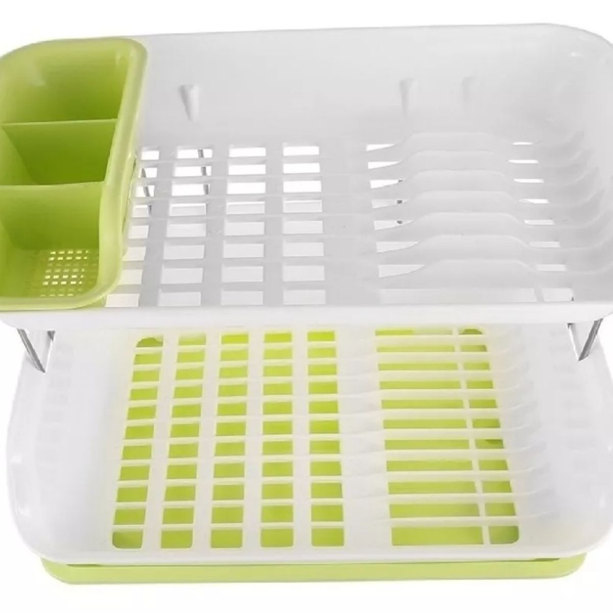 GENERICO - Secador De Platos De Plástico 2 Niveles