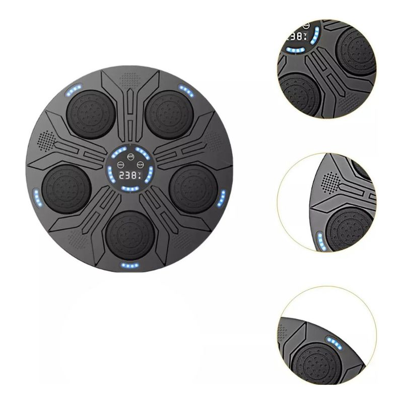 GENERICO - Maquina De Boxeo Musical Bluetooth Guante Para Adulto Y Niño