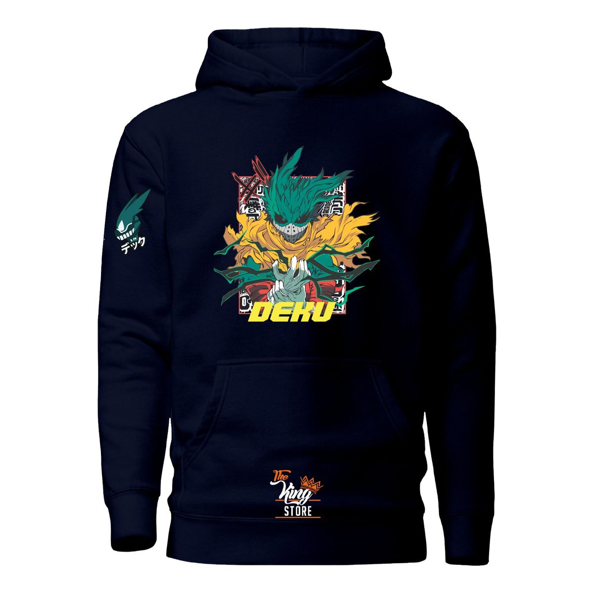 GENERICO - Poleron Deku My Hero Academia Anime Xxxl