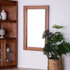 EROOMS - ESPEJO BARCELONA SISAL NATURAL CANELA