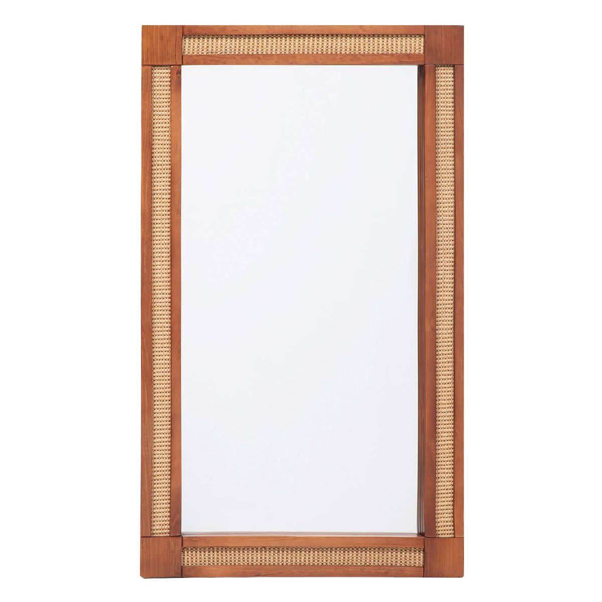 EROOMS - ESPEJO BARCELONA SISAL NATURAL CANELA