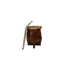 EL BUEN PASTOR - Mate Camionero Madera Algarrobo