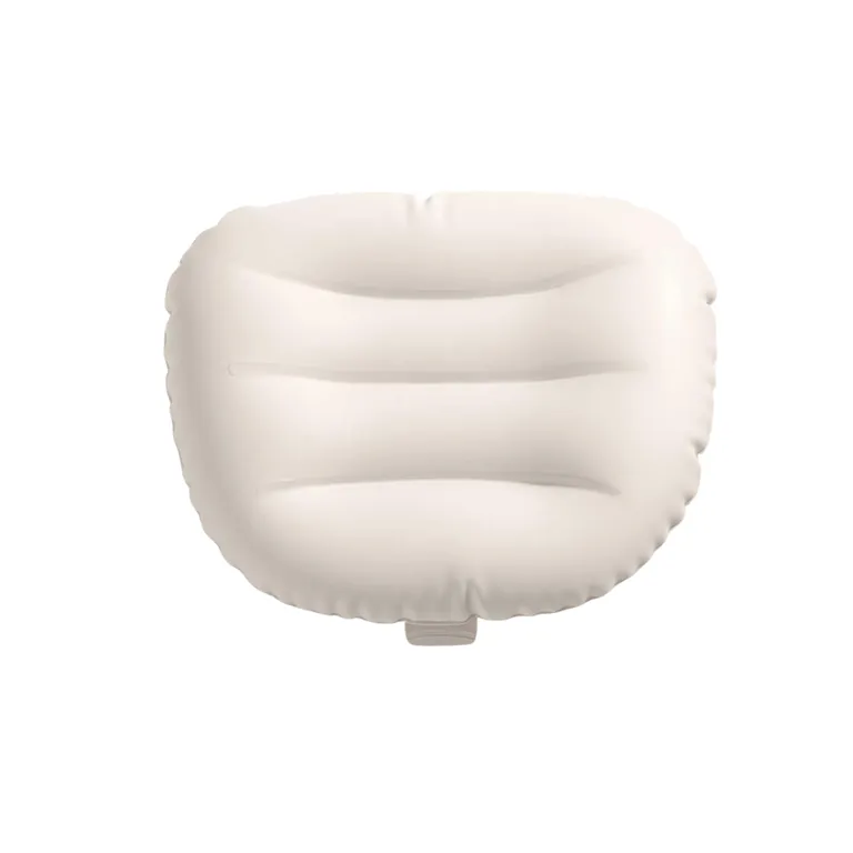 Almohada Inflable Para Spa Hot Tub Headrest Color Crema