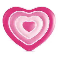 INTEX - Flotador Inflable Mat Corazón 155x135x25 Cm Sweetheart
