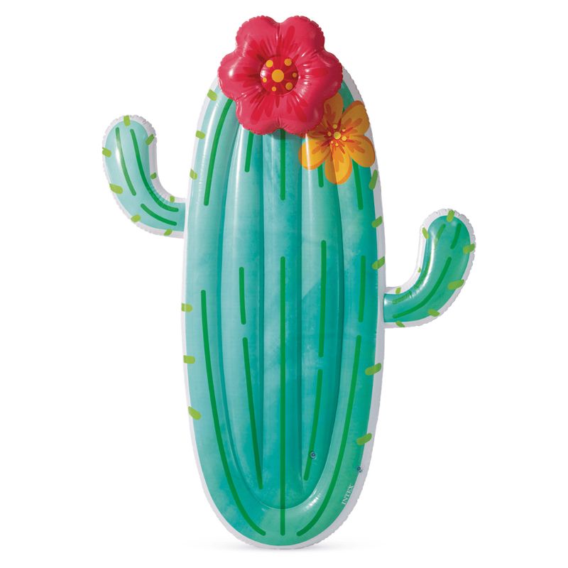 INTEX - Flotador Inflable Mat Intex Cactus 180x130x28 Cm Cactus