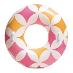 INTEX - Flotador Inflable Redondo con Sujetadores 114 Cm