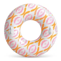INTEX - Flotador Inflable Redondo con Sujetadores 114 Cm
