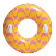 INTEX - Flotador Inflable Redondo con Sujetadores 91 Cm