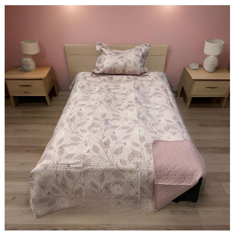 GENERICO - Cubrecama Delgado Quilt De Verano Estampados 2 Plazas