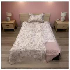 GENERICO - Cubrecama Delgado Quilt De Verano Estampados 2 Plazas