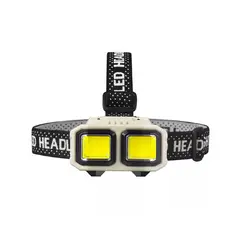 IRM - Linterna Led Frontal Tipo Minero Luz Led COB Alto Brillo IRM-12608