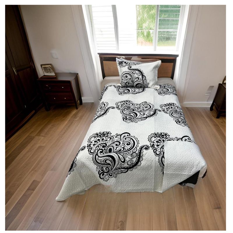 GENERICO - Cubrecama Delgado Quilt De Verano Estampados 2 Plazas
