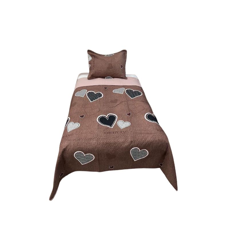 GENERICO - Cubrecama Delgado Quilt De Verano Estampados 2 Plazas