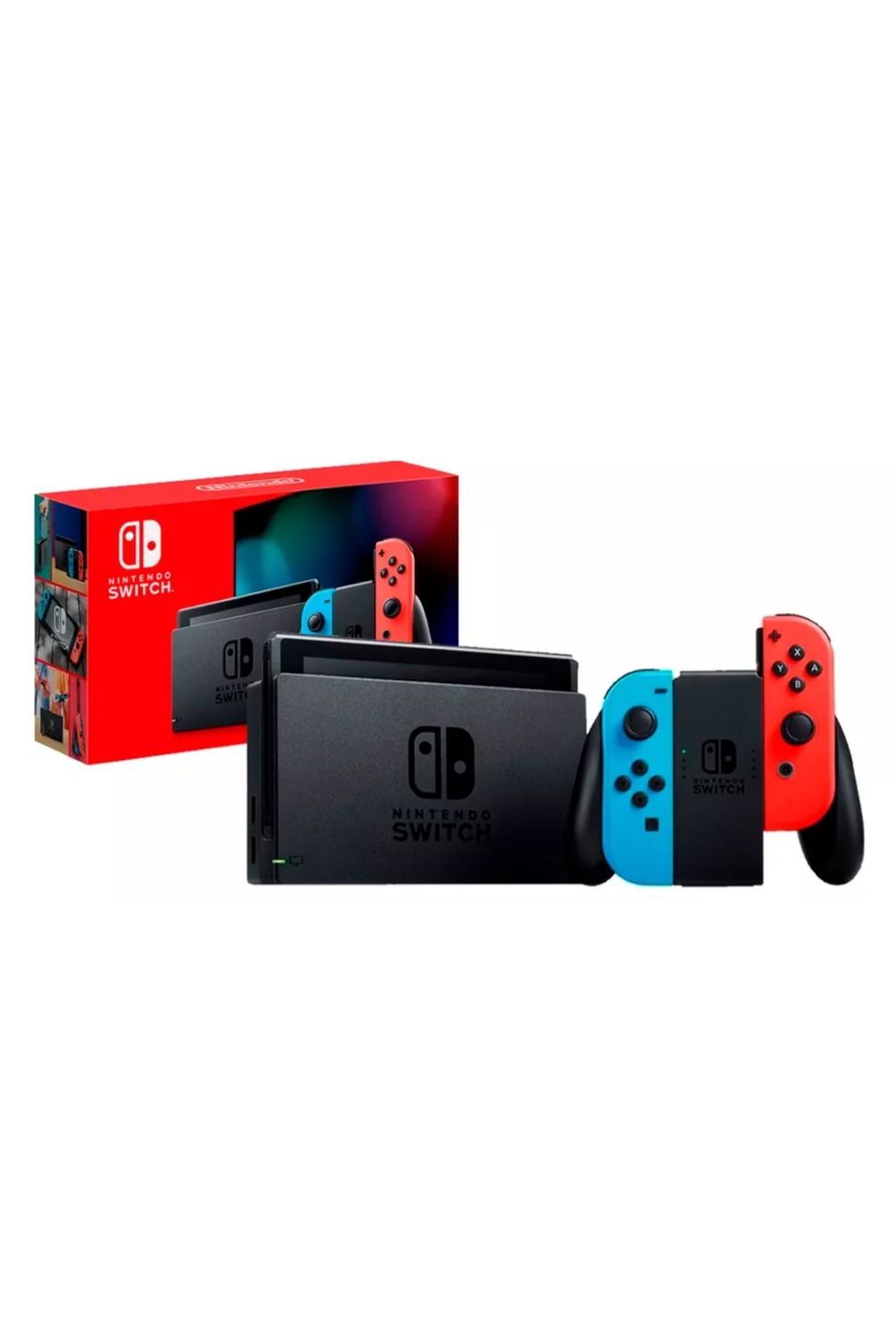 NINTENDO Consola - Nintendo Switch Refresh Neon V2 - 32 GB - Red
