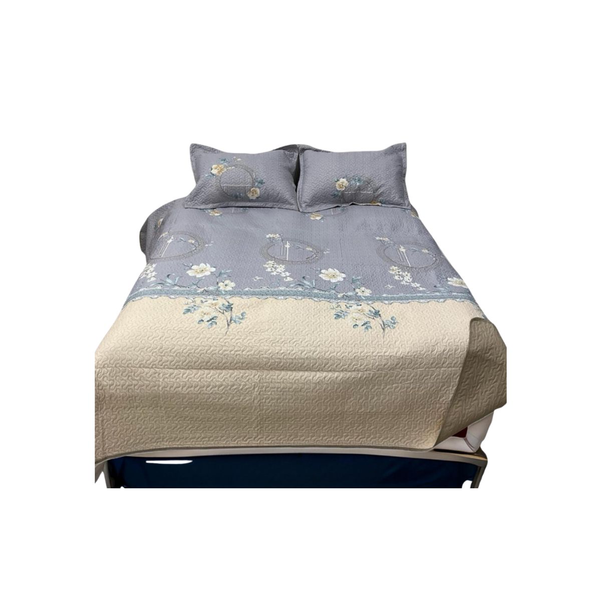 GENERICO - Cubrecama Delgado Quilt De Verano Estampados 2 Plazas