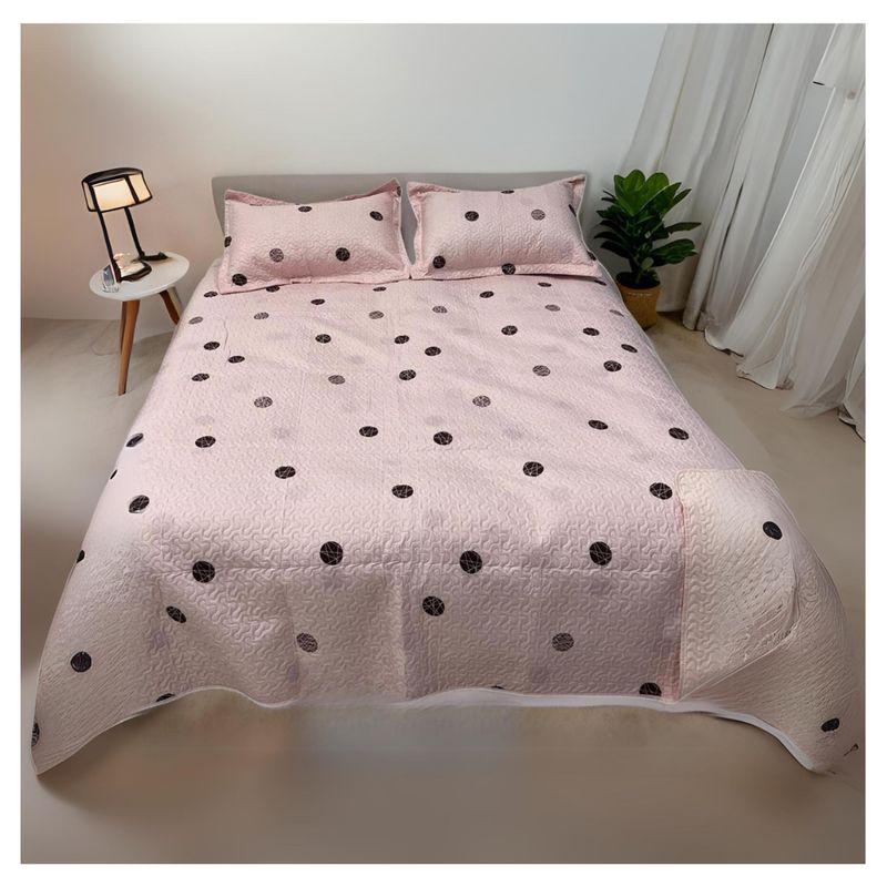 GENERICO - Cubrecama Delgado Quilt De Verano Estampados 2 Plazas
