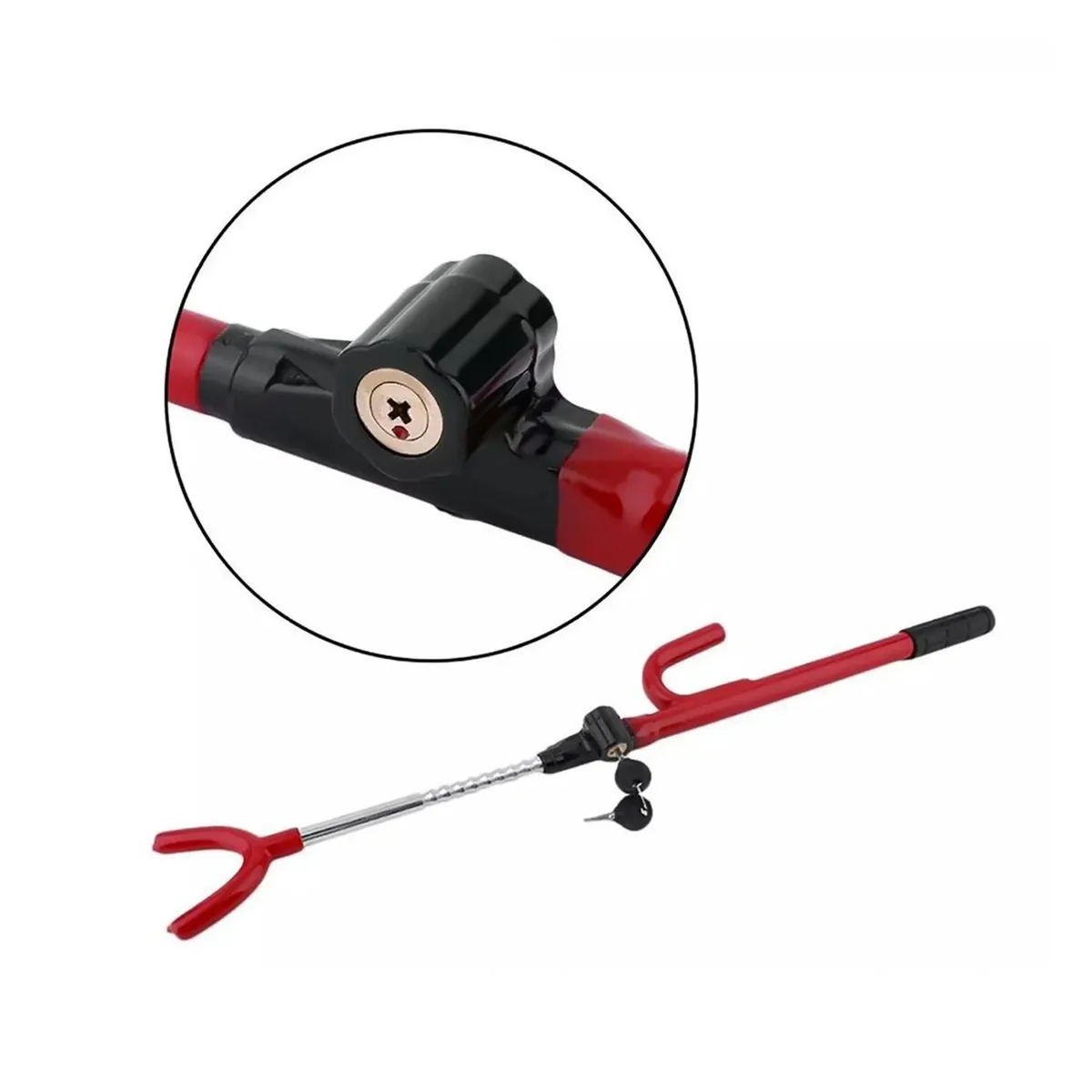 URBANO - Traba Volantes Para Vehículos Con Llave Cilíndrica - SC