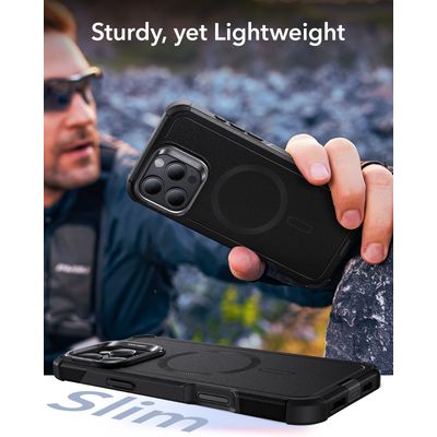 Imagen 2 del producto Carcasa Para iPhone 16 Pro Max Cyber Armor Negro