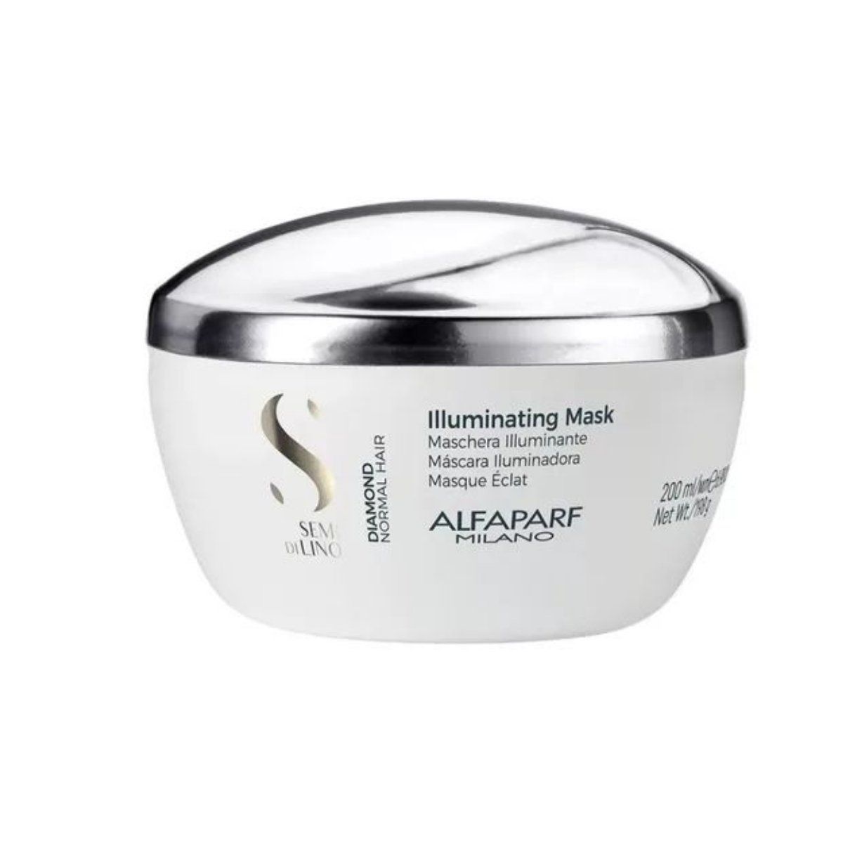 ALFAPARF MILANO - Set Shampoo Y Máscara Illuminating Semi Di Lino Alfaparf