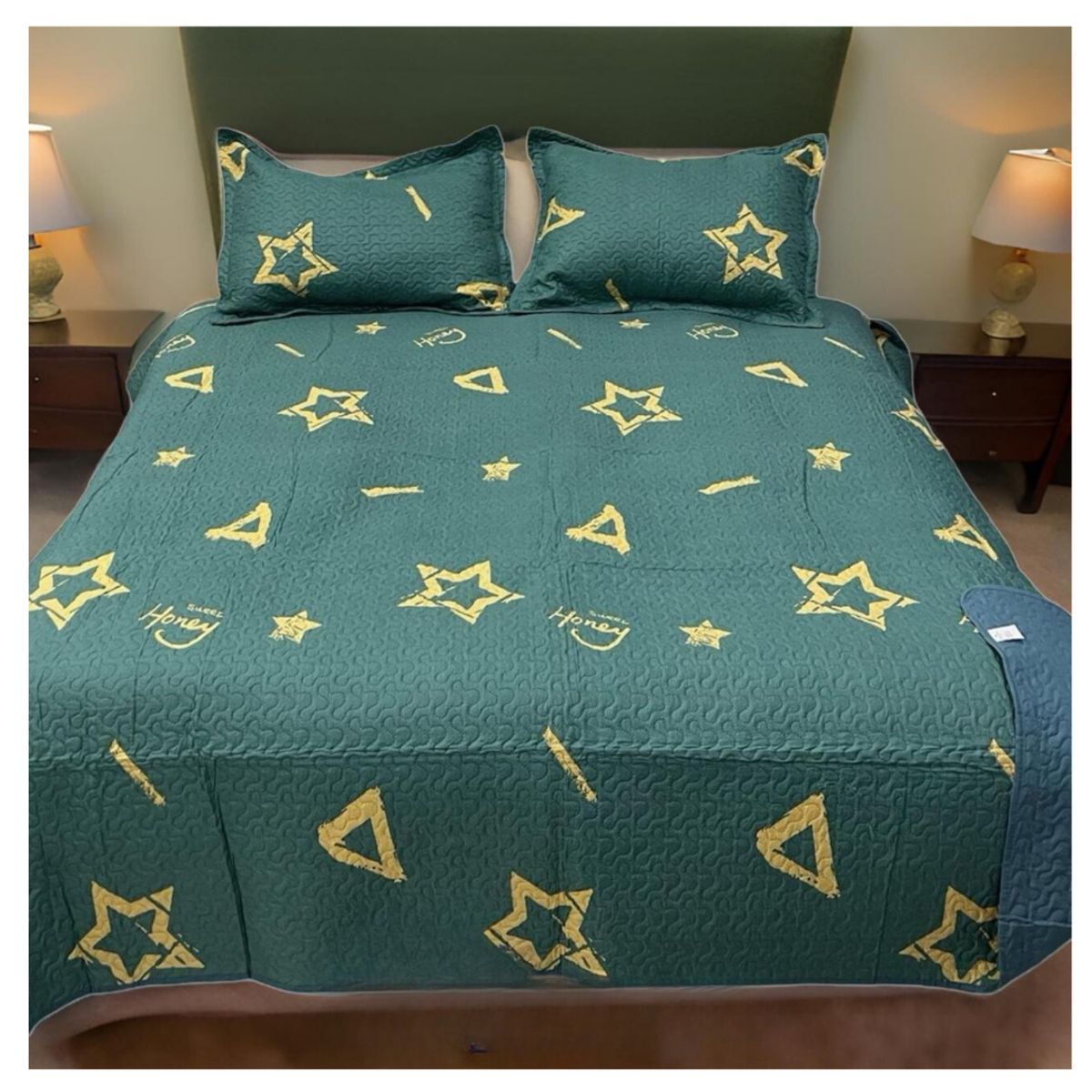 GENERICO - Cubrecama Delgado Quilt De Verano Estampados 2 Plazas