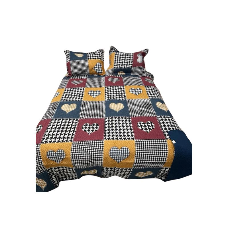 GENERICO - Cubrecama Delgado Quilt De Verano Estampados 2 Plazas