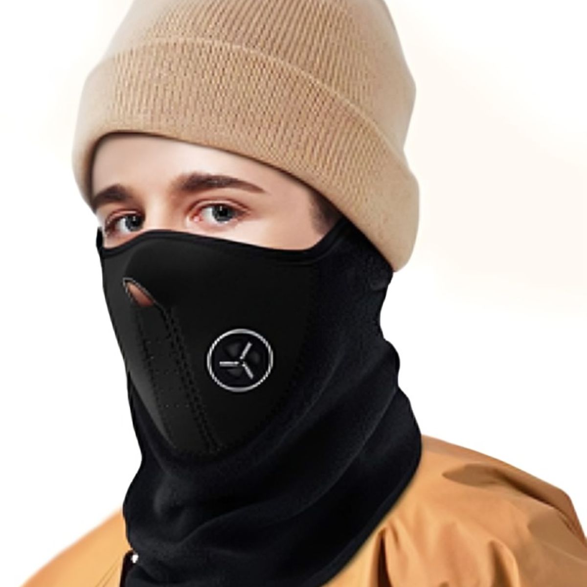 OEM - MASCARA PARA MOTO O BICICLETA POLAR CON NEOPRENE