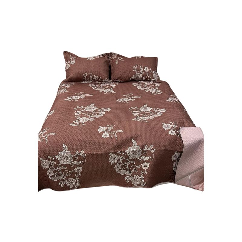 GENERICO - Cubrecama Delgado Quilt De Verano Estampados 2 Plazas