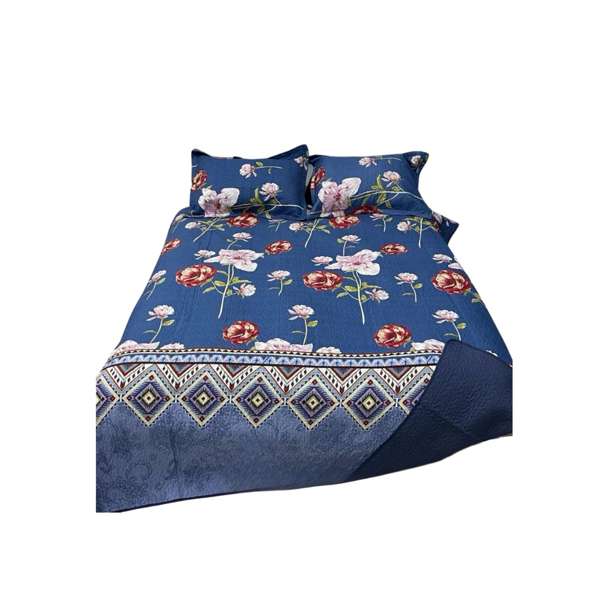 GENERICO - Cubrecama Delgado Quilt De Verano Estampados 2 Plazas
