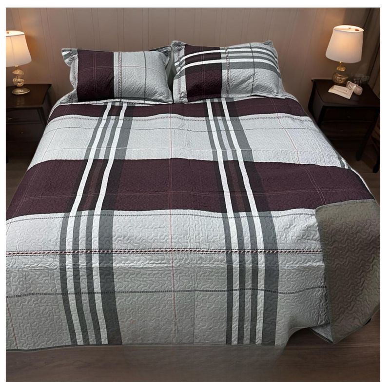 GENERICO - Cubrecama Delgado Quilt De Verano Estampados 2 Plazas
