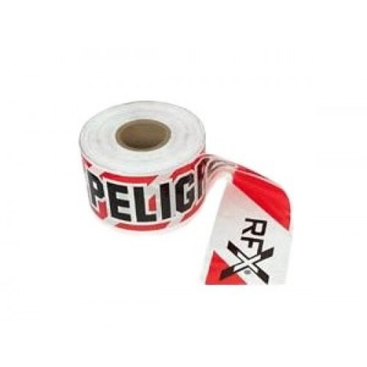 GENERICO - CINTA PELIGRO 350 MTS BLANCA CON ROJA