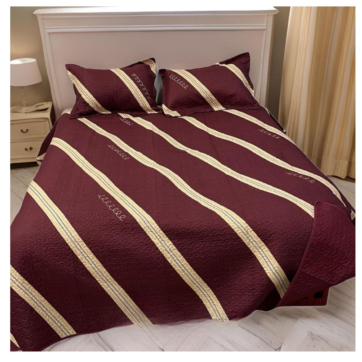 GENERICO - Cubrecama Delgado Quilt De Verano Estampados 2 Plazas