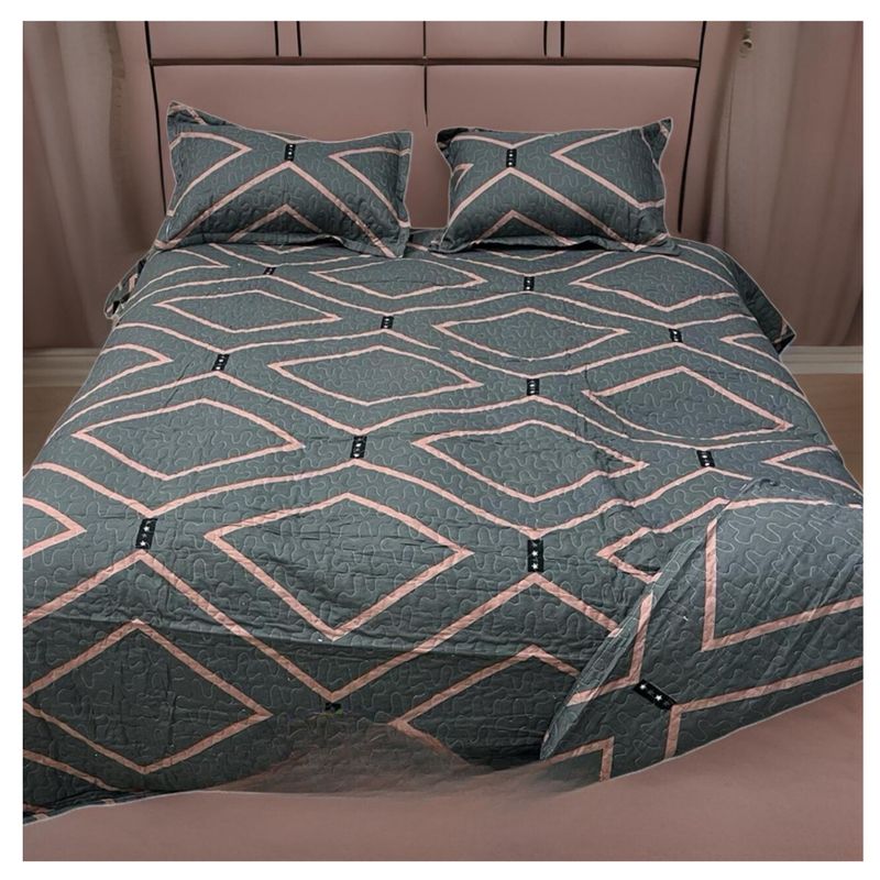 GENERICO - Cubrecama Delgado Quilt De Verano Estampados 2 Plazas