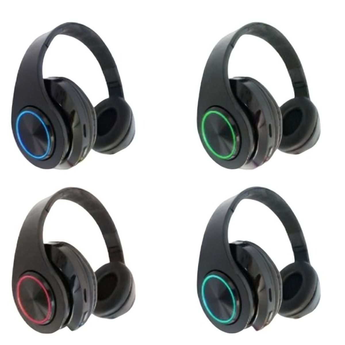 OEM - AUDIFONO CINTILLO BLUETHOOTH OD B39 CON LUZ LED RECARGABLE