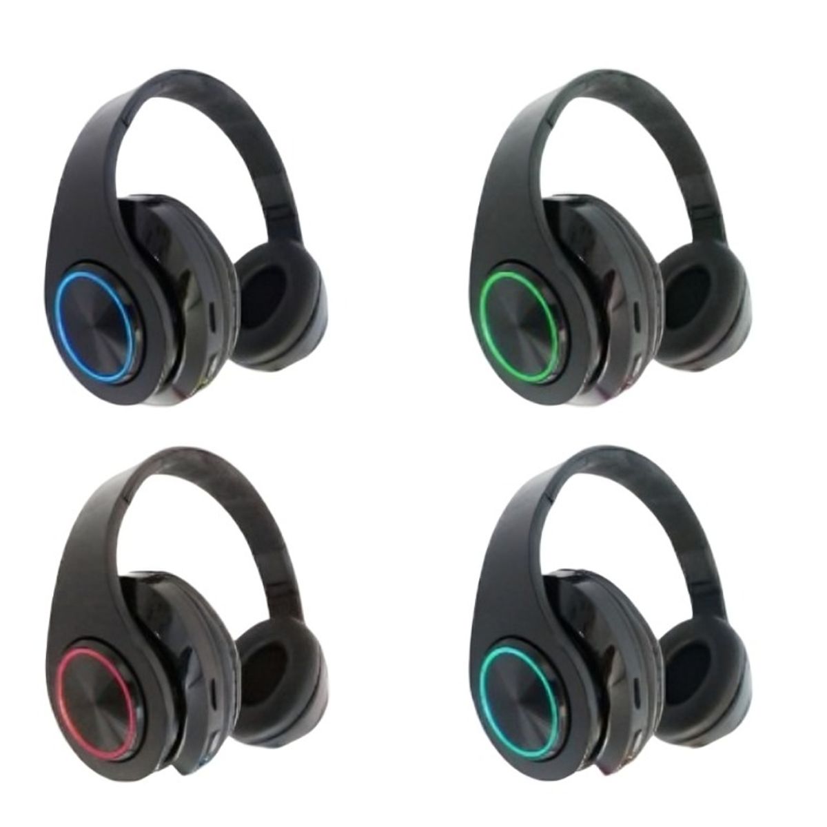 OEM - AUDIFONO CINTILLO BLUETHOOTH OD B39 CON LUZ LED RECARGABLE