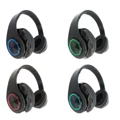 OEM - AUDIFONO CINTILLO BLUETHOOTH OD B39 CON LUZ LED RECARGABLE