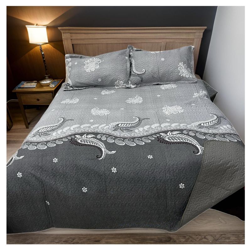 GENERICO - Cubrecama Delgado Quilt De Verano Estampados 2 Plazas