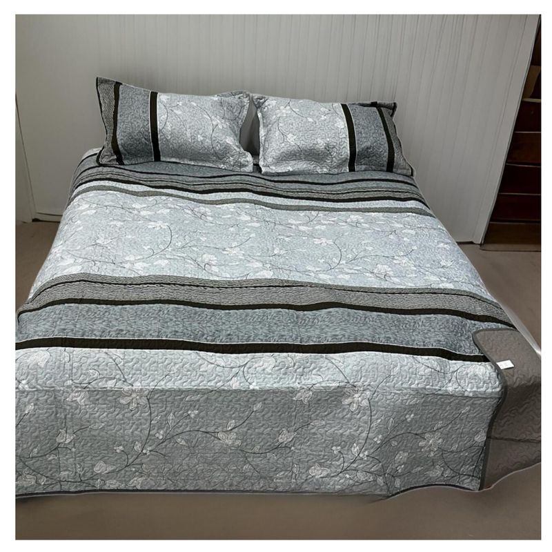 GENERICO - Cubrecama Delgado Quilt De Verano Estampados 2 Plazas