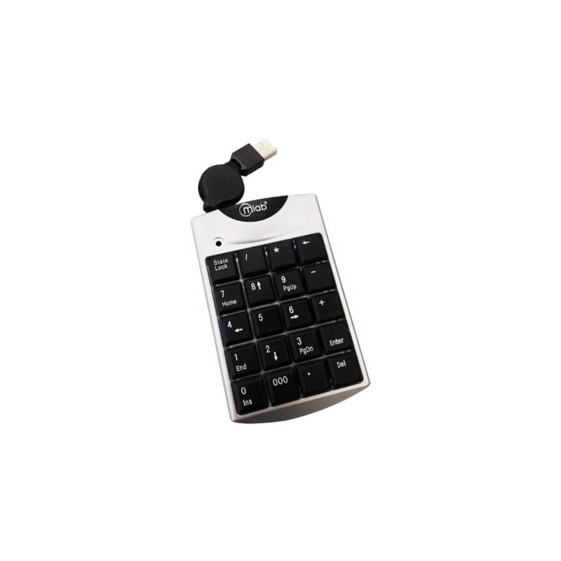 MLAB - Teclado Numérico Usb Cable Retráctil - SC