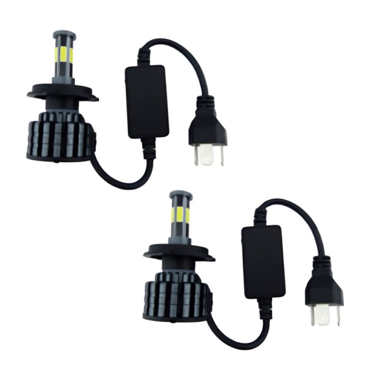 OEM - AMPOLLETA KIT LED H-4 MOD G9 LED COB CON 6 CARAS 480W