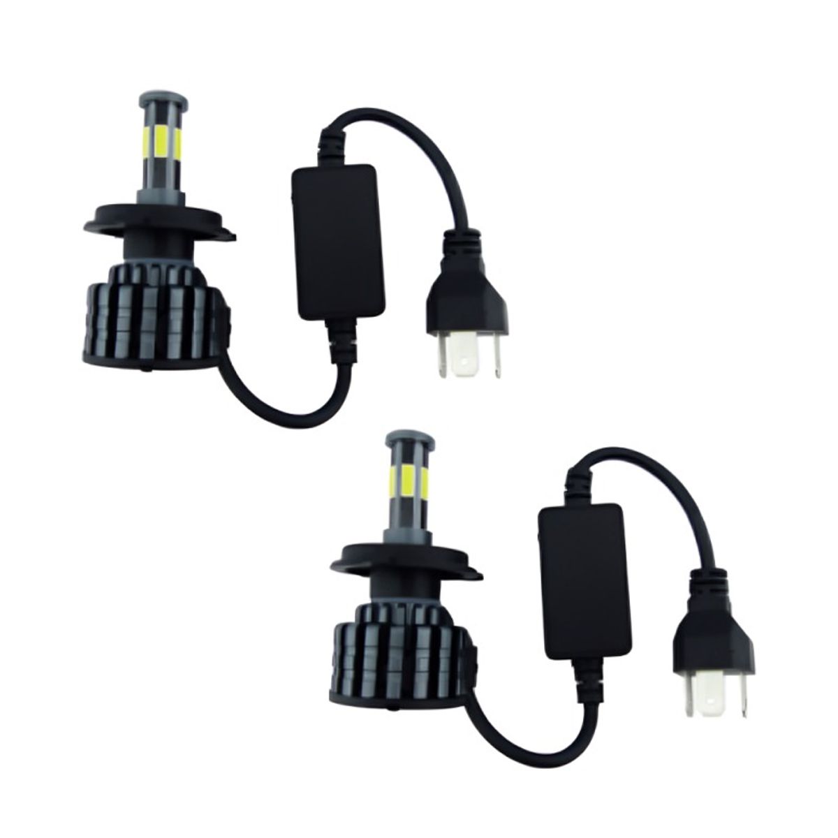 OEM - AMPOLLETA KIT LED H-4 MOD G9 LED COB CON 6 CARAS 480W