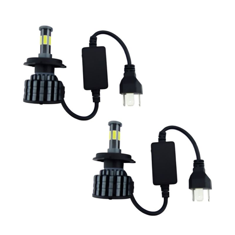 OEM - AMPOLLETA KIT LED H-4 MOD G9 LED COB CON 6 CARAS 480W