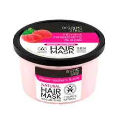 ORGANIC SHOP - Mascarilla Capilar Volumising Raspberry & Acai-Voluminizador