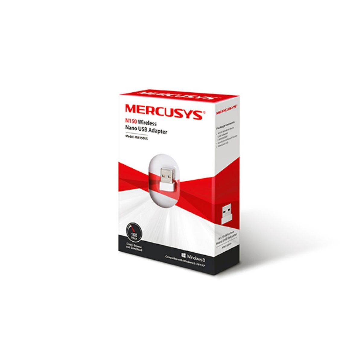 MERCUSYS - Adaptador Usb Wifi 150mbps Inalámbrico Mercusys - SC