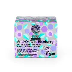 NATURA SIBERICA - Mascarilla de Noche Anti-OX Wild Blueberry 50 ml